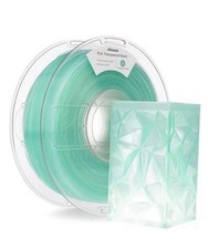 AMOLEN 3D Printer Filament Crystal PLA Transparent 1.75mm, Crystal Green Clear picture