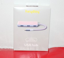 heyday USB-C to Multiple Inputs Pink USB hub *NEW* HDMI 4K 5 Gbps picture