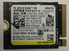 Western Digital SN740 256GB SSD M.2 2230 30mm NVMe PCIe 4.0 Gen 4 x 4 (OEM) picture