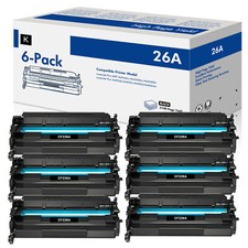 6PK Fit for HP CF226A 26A Toner LaserJet Pro M402 M402dne MFP M426 M426dw Print picture