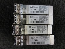 Lot of 4 QLOGIC AFBR-57F5MZ-QL 16GB Fibre Channel 850nm SW SFP+ Transceivers picture