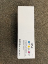 Genuine HP LaserJet 305A  Full CMYK Toner (Yellow) New in Opened Box CF370AM picture