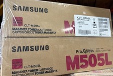4x  OEM Samsung 505L Toner Ctg CLT-M505L, Magenta Samsung ProXpress picture