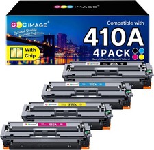 GPC Image Compatible Toner Cartridge Replacement for HP 410A CF410A CF411A picture