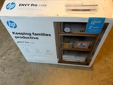 BRAND NEW HP Envy Pro 6455 Wireless All-in-One Printer - White (5SE45A) picture