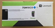 NEW Genuine Lexmark Extra High Yield Toner 75M1XC0 Cyan Toner CS632 CS635 OEM picture