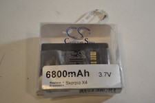 Cameron Sino 6800mAh Battery 3.7v Skorpio X4 94ACC0046 picture