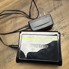 TRENDnet TE100-S5 Fast Ethernet Switch TE100-S5/A .Black with AC/DC Adapter picture