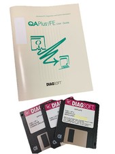 VINTAGE DIAGSoft QAPLUS/FE Diagnostic software PC 80's~90's Ver 5.51 3.5