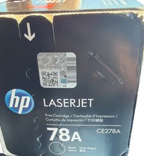 Genuine HP 78A CE278A Black Toner Cartridge LaserJet Pro M1536 P1566 P1606 picture