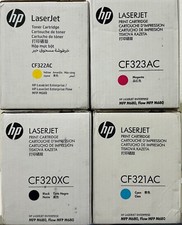 New Genuine HP 653X/653A Black Cyan Magenta Yellow 4PK Toner Cartridges Box picture