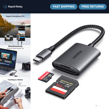 USB C SD Card Reader UHS-II Micro SD Reader for Fast Data Transfer, Compatible w picture