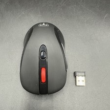 4F Eastern Times ET 2.4G Wireless Optical Mouse Model: D-16 Black w/ transmitter picture