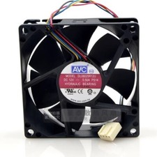 AVC DL08025R12U 8025 DC12V 0.5A 8CM 4-Wire High Airflow PWM Cooling Fan picture