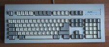 RARE ALPS MCL-101 MECHANICAL KEYBOARD - BLACK ALPS SKCL - TESTED AND WORKING picture