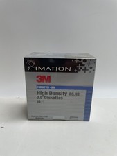 3M High Density IBM Formatted Diskettes 3.5” 10 pk Floppy Disks Imation DS HD picture