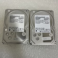 Lot of 2 Hitachi 2TB 7200RPM SATA  3.5