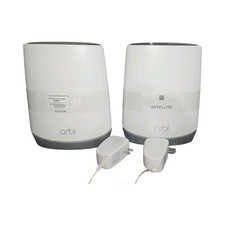 NETGEAR Orbi RBR750 Router + RBS750 Satellite Tri-Band 4200Mbps 4 Port Set Of 2 picture