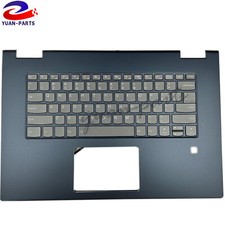 New Lenovo Yoga 730-15 730-15IKB 15IWL Palmrest Keyboard Backlit Blue 15.6
