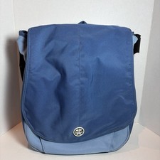 Crumpler The Luncheon Laptop Messenger Crossbody Bag Blue MSRP $165 EUC picture