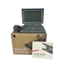 Vintage Apple PowerBook 170 (MPN M5409) 1991 Macintosh With Box & Manual Broken picture