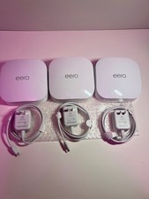 eero Pro 6E 3-Pack Tri-Band Mesh WiFi 6E Router Open Box picture