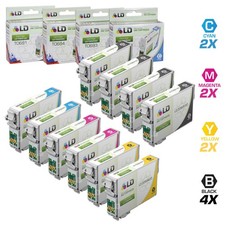 LD Replacement Ink for Epson T069 Set of 10: T069120 T069220 T069320 T069420 picture