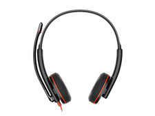 Poly Blackwire 3220 Stereo USB-C Headset +USB-C/A Adapter picture