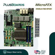 SuperMicro X10SLH-N6-ST031 M-ATX Motherboard w/Xeon E3-1241 V3 w/Heatsink & I/O picture