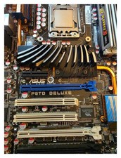 ASUS P6TD Deluxe X58 LGA1366 + I/O Shield + 12GB Corsair DDR3 6x2GB picture