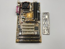 DFI ITOX GCB60-BX Rev C1 Motherboard Socket 370 3x ISA 4x PCI Intel 440BX TESTED picture