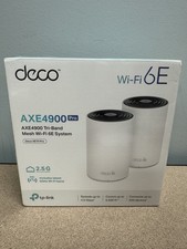 TP-Link Deco XE70 Pro AXE4900 WiFi 6E Mesh 2-Pack NEW AND SEALED picture