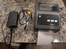 Zebra ZD621 Direct Thermal Desktop Label Printer 203 DPI Tested w/ Power Supply picture