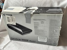 Canon CanoScan 9000F MK2 Mark 2 - 3x Slide Frames, Manual, Software, Cables, Original Box picture