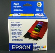 NEW Genuine Epson Stylus Print Cartridge S020191 S020089 Expired May 2006 NIP  picture