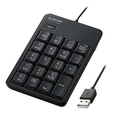 ELECOM Numeric Keypad Wired Quiet Design Antibacterial Compatible with picture