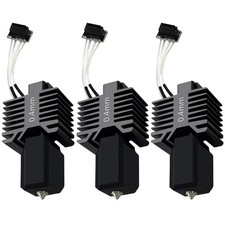 3PCS P1P/P1S Hotend Upgraded Integrated 0.4mm Ceramic Assembled Extruder Prin... picture