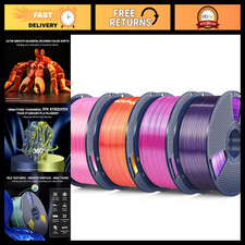 4KG Dual Color Silk PLA 3D Printer Filament 1.75mm, 1KG Spool, High Accuracy, 4 picture