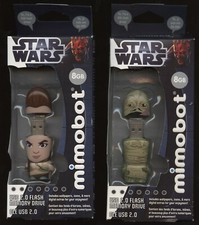 2012 Mimobot 8GB USB Star Wars ROTJ Return Jedi JABBA THE HUTT SLAVE LEIA Figure picture