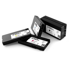 New 963XL Ink Cartridges With Chip for HP Office 9010 9012 9013 9014 printer 4pc picture