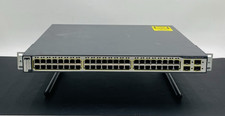 Cisco Catalyst WS-C3750-48PS-S 48-Port Rack Mountable Ethernet Switch picture