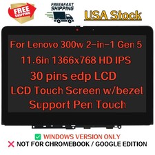 5M11R91398 For Lenovo 300w 2-in-1 Gen 5 83LG 83LF HD LCD Touch Screen 5M11R91399 picture