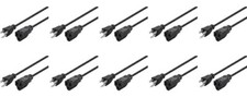 15FT 16awg Power Extension Cord Cable 10 Pack AC Power NEMA IEC picture