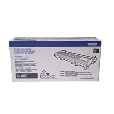 Brother TN-660 High Yield Black Toner Cartridge Genuine OEM Sealed TN660 picture