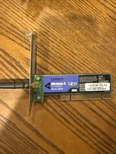 Linksys Wireless-G 2.4GHz 802.11g PCI Adapter Card WMP54G working  picture