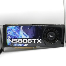 MSI NVIDIA GeForce GTX 580 N580GTX 1.5GB GDDR5 PCIe x16 2.0 GPU - TESTED picture