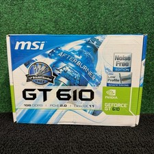 MSI GeForce GT 610 (N610GT-MD1GD3/LP) 1GB DDR3 PCI Graphics Card Low Profile picture