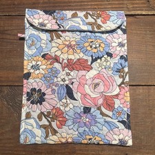 Vera Bradley Floral Quilted Tablet Organizer / iPad Sleeve / Aloha Blooms picture