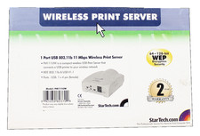 StarTech.com 1-Port Wireless USB Network Print Server  picture