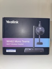 Yealink WH62 Mono Teams Headset Wireless DECT - BRAND NEW picture